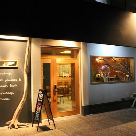 Bar And Hostel Mondo Ōsaka Exterior foto