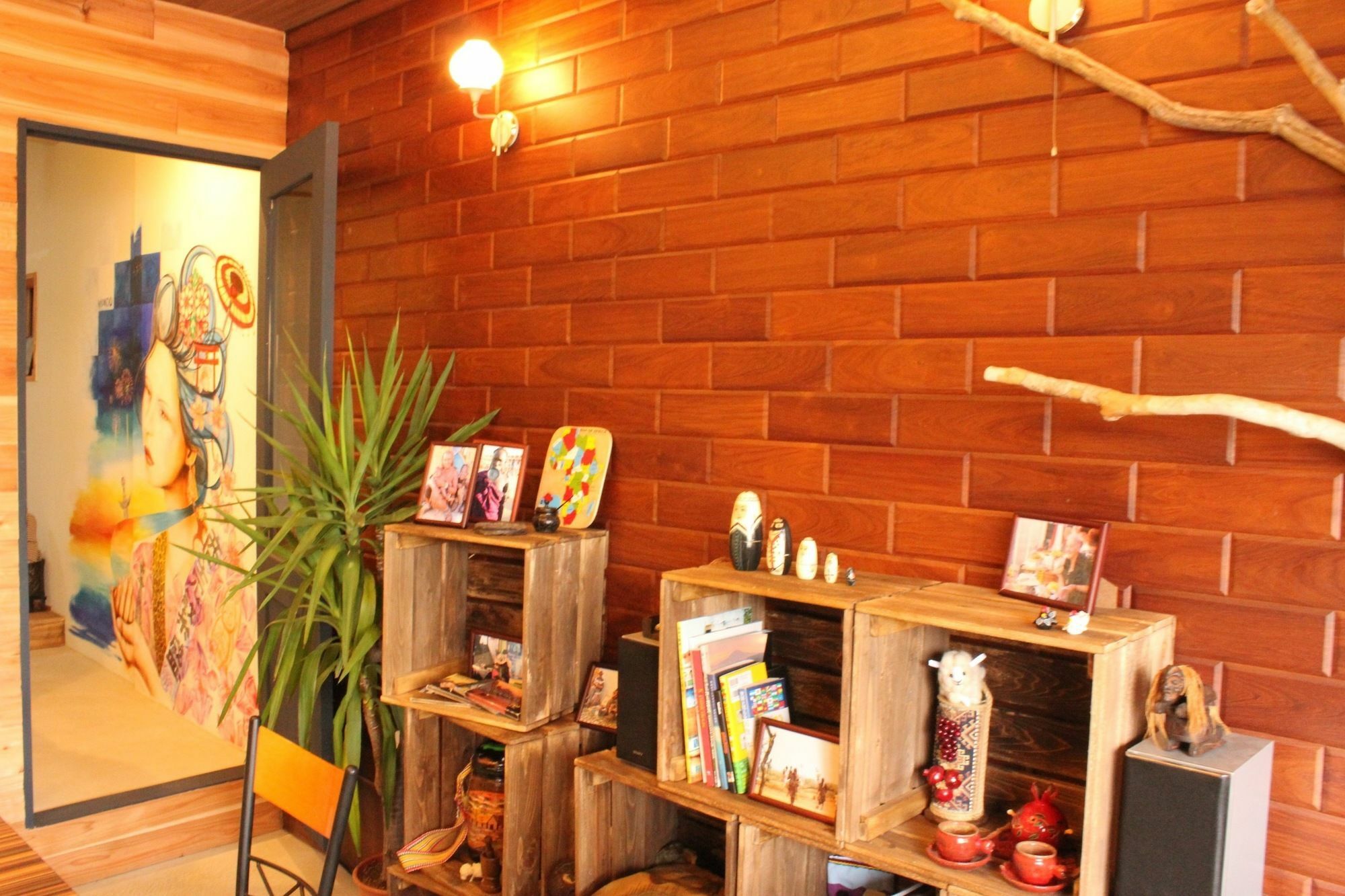 Bar And Hostel Mondo Ōsaka Exterior foto